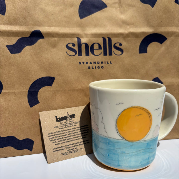 "You, Me, & the Sea" Shells Mug