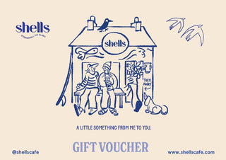 Gift Vouchers - Shells Cafe | Shells Little Shop