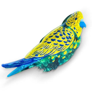 Multi-Colored Birds Hair Clip: Default Title