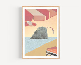 Ciel Glue Print Diving