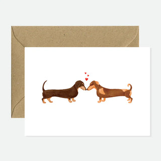 Dachshunds Lovers - Greeting Card by All the Ways to Say