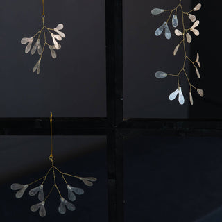 Mistletoe Cap Offwhite W.gold 11,5/17,26 cm: S 11, 5 cm