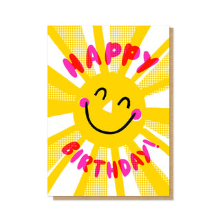 Birthday Sunshine Card | Birthday Card | Letterpress Card: Celo Bags