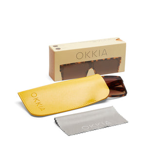 Okkia Sunglasses - Tokyo Classic Havana OK033