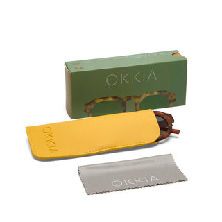 Okkia Sunglasses - Zeno Sahara Havana OK032SH-GR