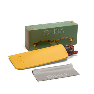 Okkia Sunglasses - Milano Sahara Havana OK048SH-GR