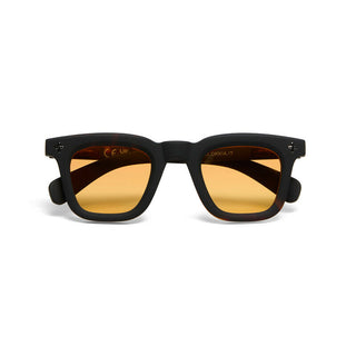 Okkia Sunglasses - Firenze Havana Black yellow lenses OK068B3H-YE