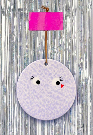 Ceramic pendant Olá glaze: Flieder
