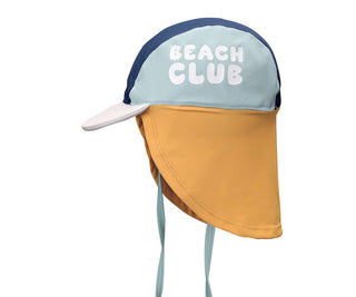 Baby Beach Hat Stripes Blues & Beyond S