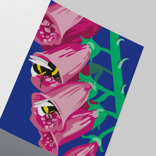 Foxglove Greeting Card