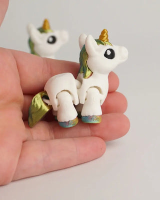 Mini Articulated Unicorn Toy Figure