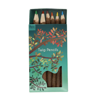 Twig colouring pencils (set of 6)