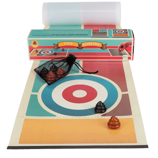 Poo curling game