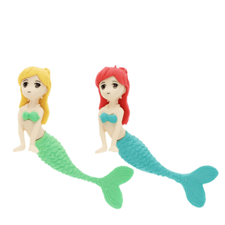 Erasers (set of 2) - Mermaid