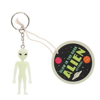 Glow in the dark keyring - Alien