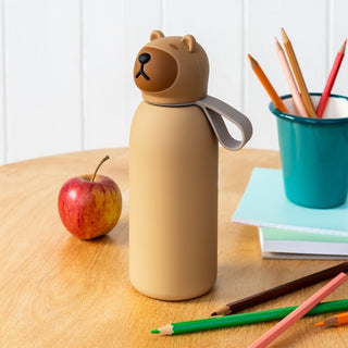 Capybara Children's water bottle (stainless steel, 350ml)