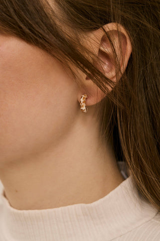 Charm Nuts Earrings by Sasstie
