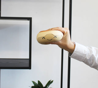 Cinnamon roll stress ball