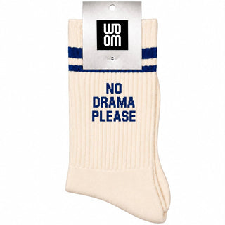 Men's socks NO DRAMA PLEASE - NAVY