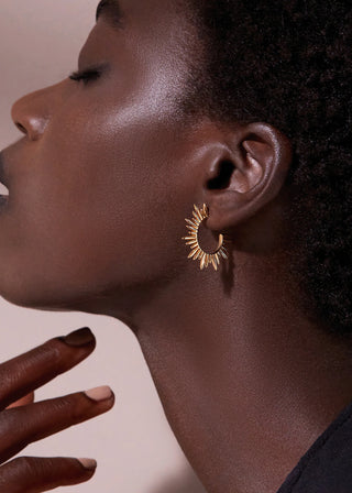 Rachel Jackson - Electric Goddess Medium Hoop Earrings