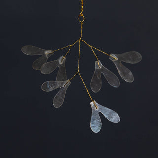 Mistletoe Cap Offwhite W.gold 11,5/17,26 cm: S 11, 5 cm