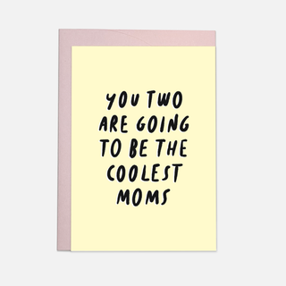 Coolest parents greeting card: Parents / Double folded