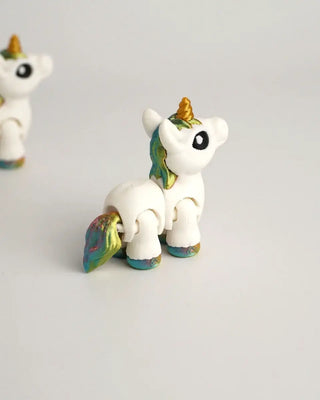 Mini Articulated Unicorn Toy Figure