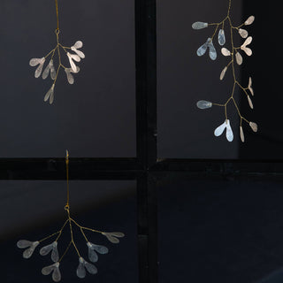 Mistletoe Cap Offwhite W.gold 11,5/17,26 cm: S 11, 5 cm