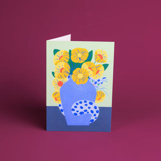 Hidden Cat Greetings Card by Agathe Singer