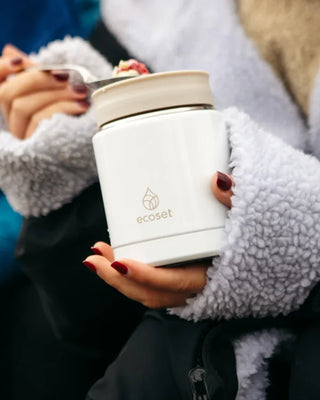 Ecoset Insulated Food Pot - Snow