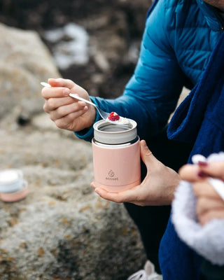 Ecoset Insulated Food Pot - Peach