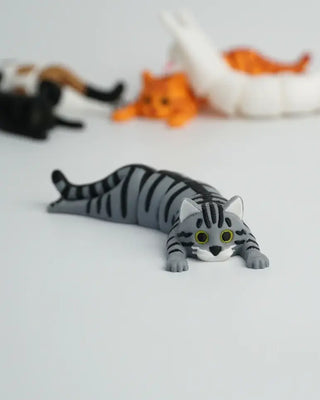 Articulated Gray Tabby Cat Fidget Toy