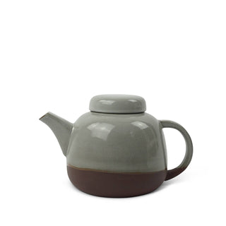 Teapot Cer Soft S/XL Red Clay with Grey Glaze 550/1400 ml: Red Clay with Grey / Extra Large