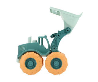 Green excavator
