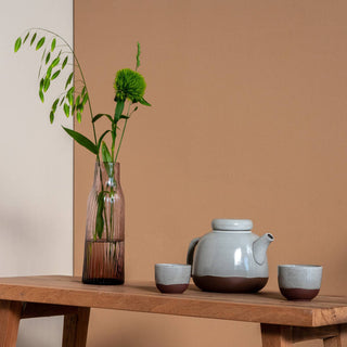Cup Cer Soft S/M/L Red Clay with Grey Glaze 120/200/300 ml: S, 120 ml 7, 5x6cm