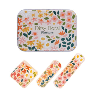 Plasters in A Tin (30 Pcs) - Ditsy Floral