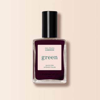 Manucurist Green Nail Polish - Aubergine