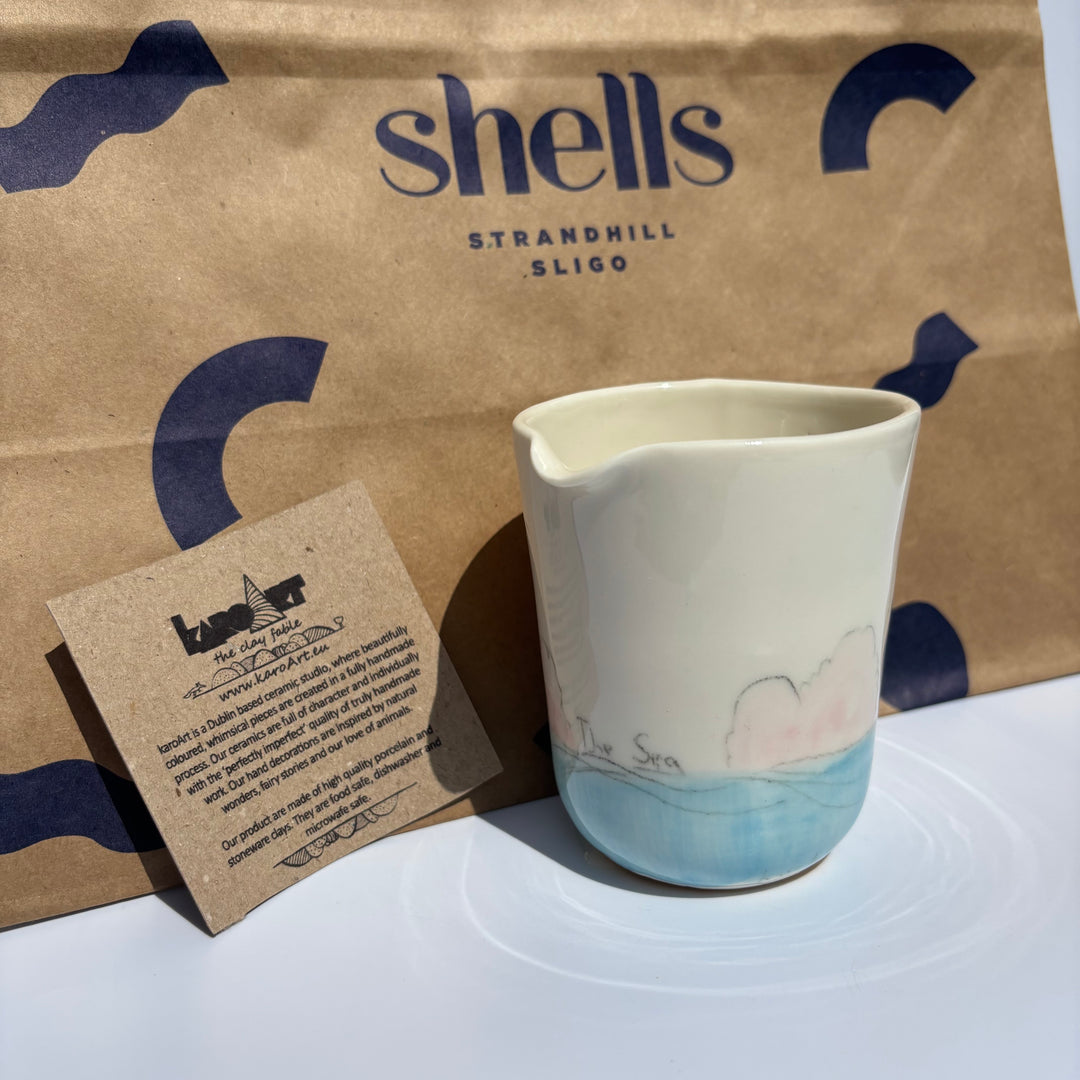 "You, Me, & the Sea" Shells Jug