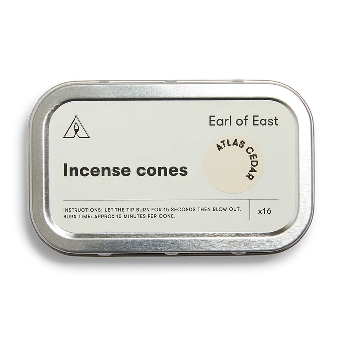 Earl of East | Incense Cones - Atlas Cedar