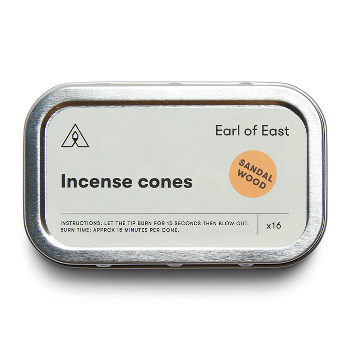 Earl of East | Incense Cones - Sandalwood