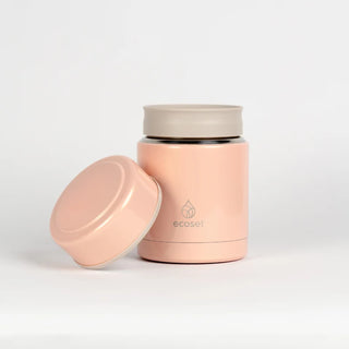 Ecoset Insulated Food Pot - Peach