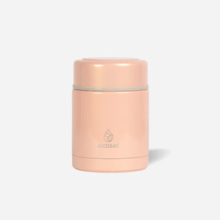 Ecoset Insulated Food Pot - Peach