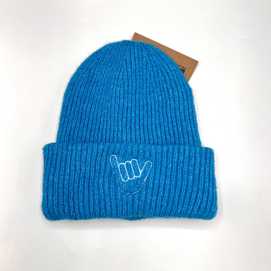 Shells Colour Pop Beanie - Bright Blue