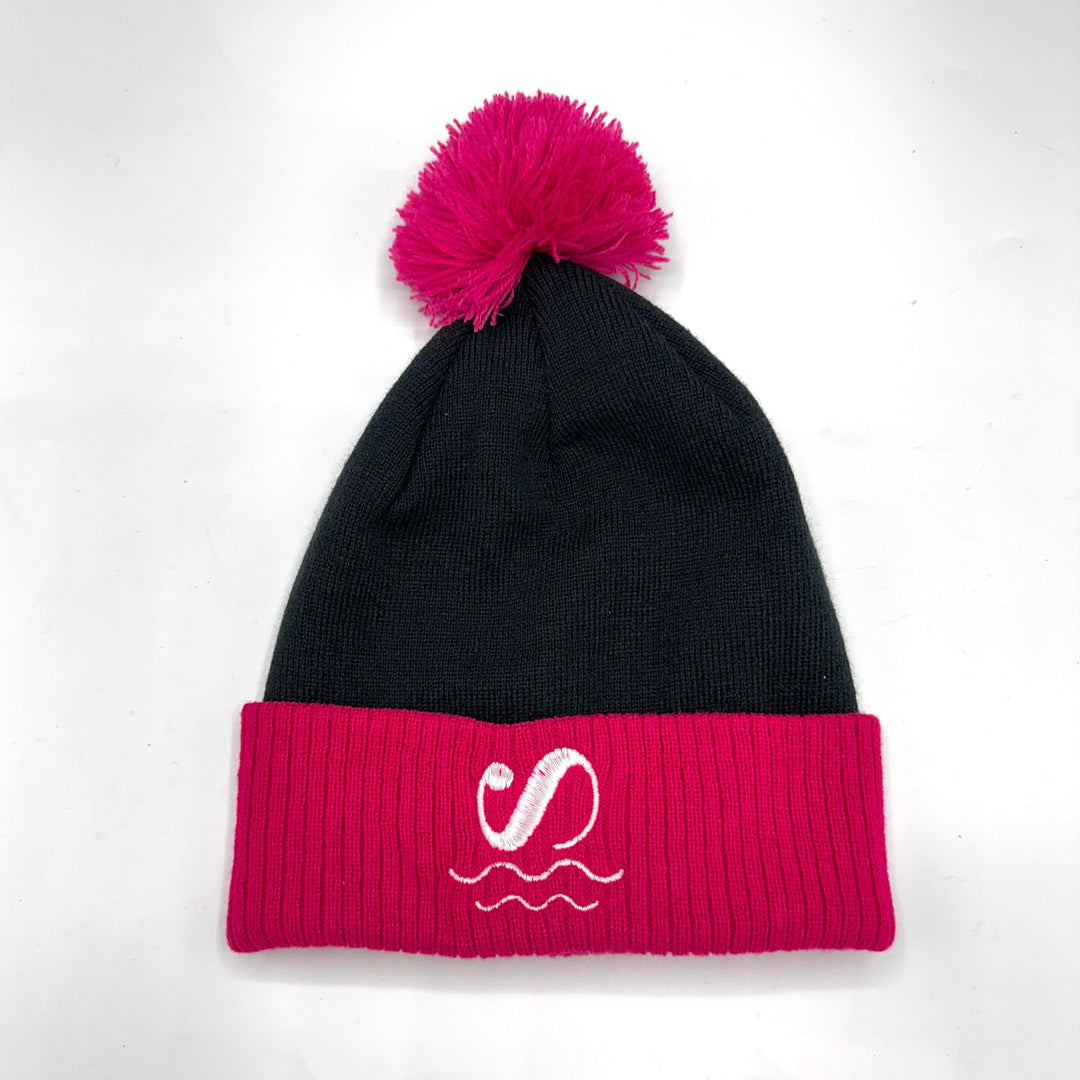 Shells Two Tone Beanie - Pink/Navy