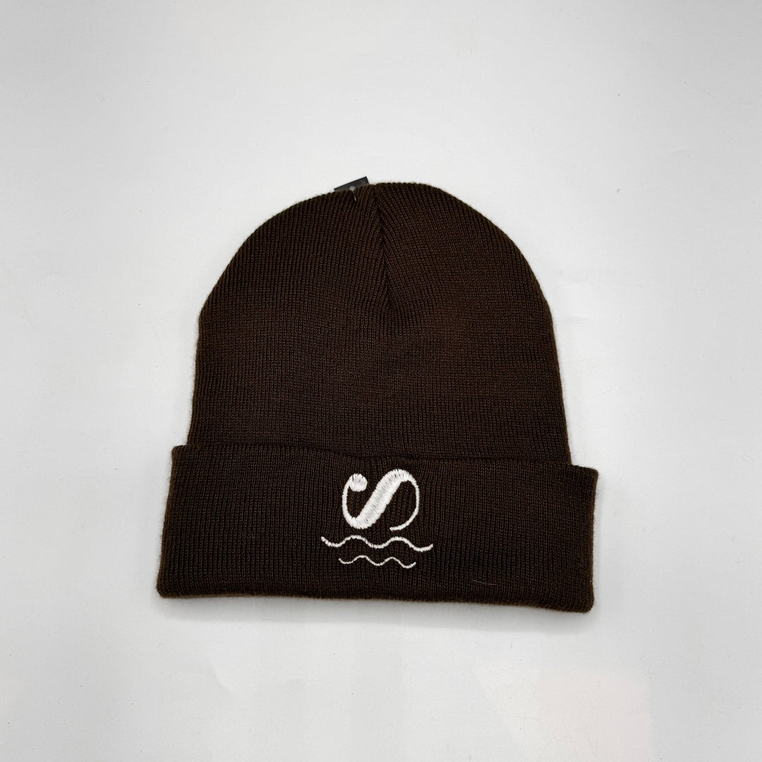 Shells Beanie - Dark Brown