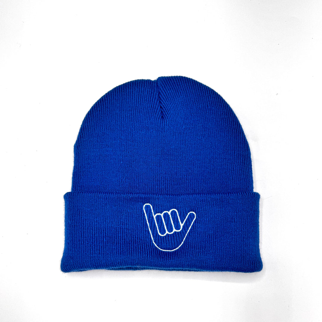 Shells Beanie -  Royal Blue