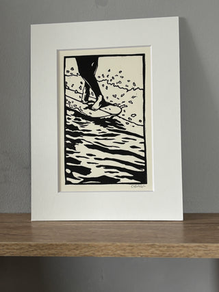 OBAW studio - Walking on water  8" x 6" (Copy)