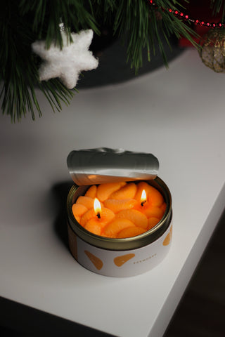 Candle Can - Peeled Tangerines Candle