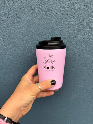 Shells Pink Takeway cup