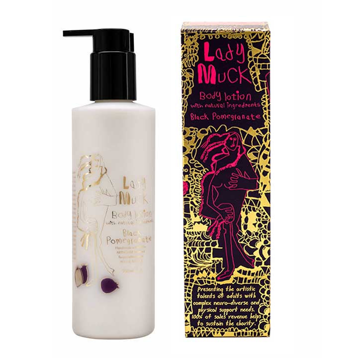 Lady Muck Body Lotion with Black Pomegranate